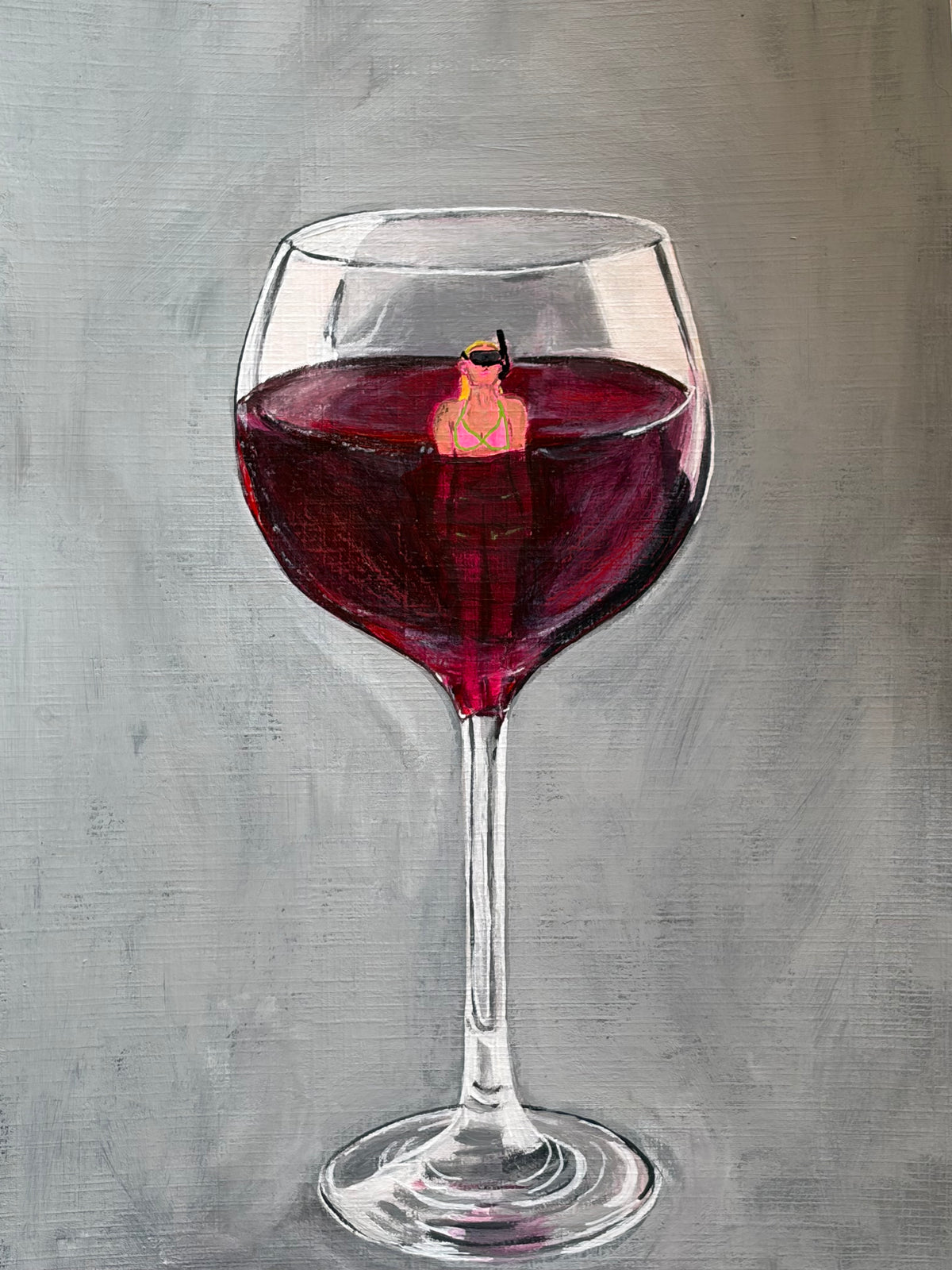 Bitch in wine